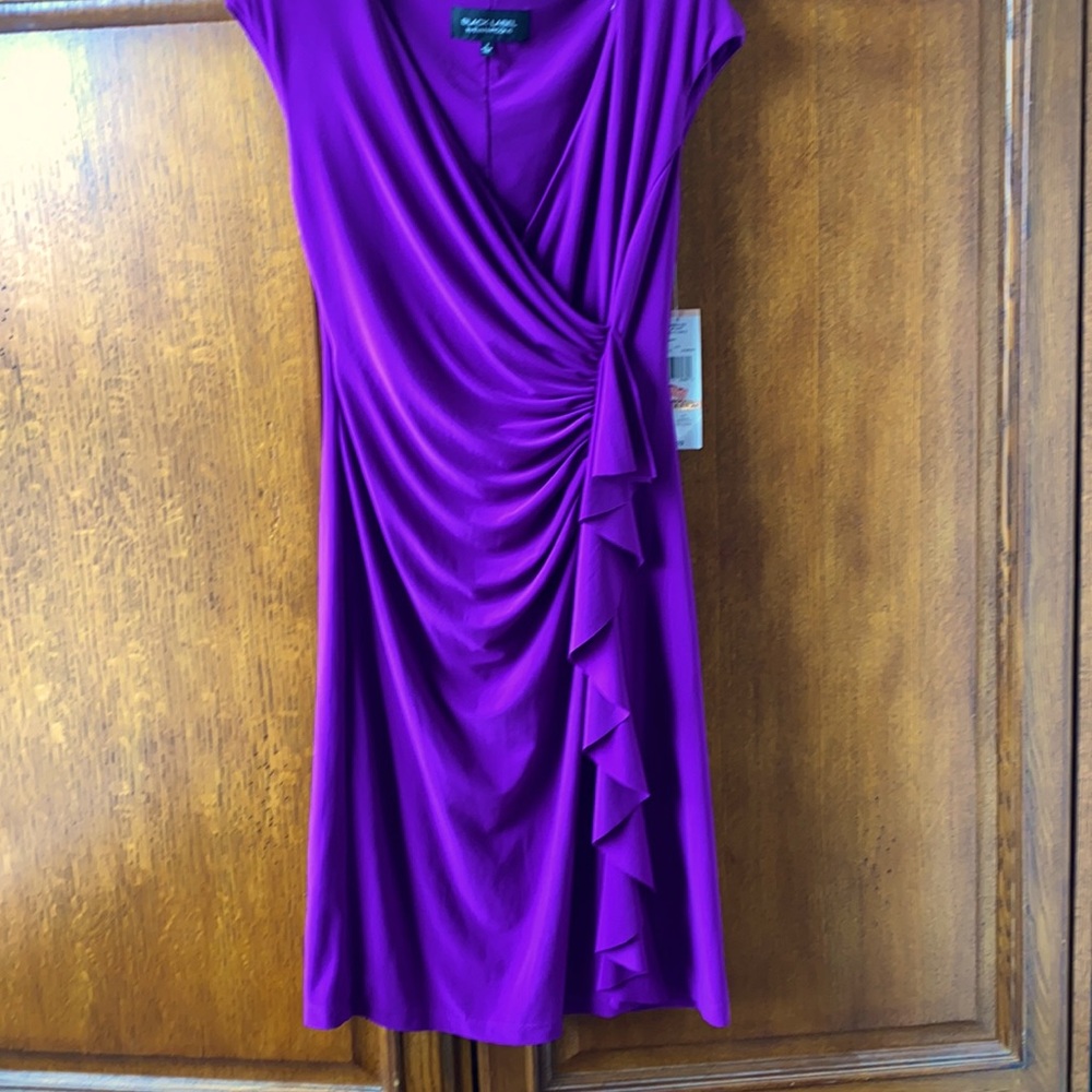 Bright Purple dress Evan Picone size 2